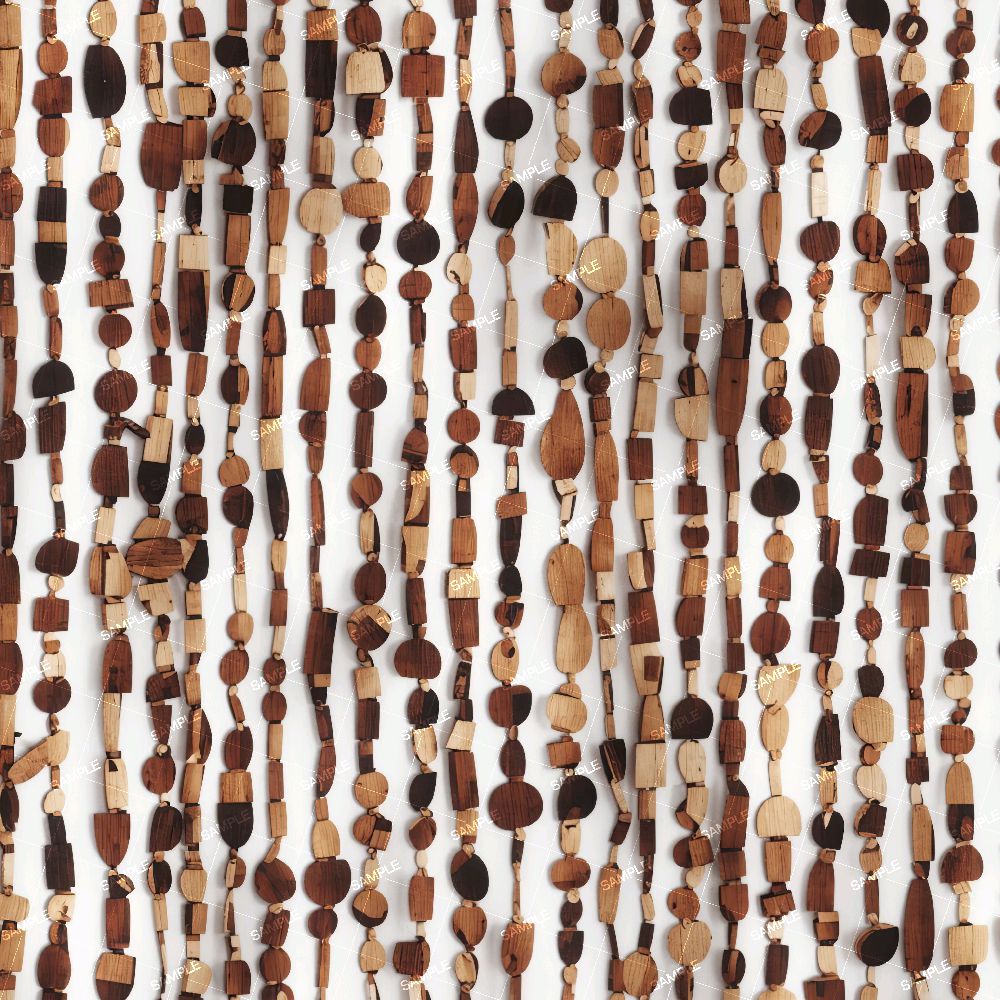 Wooden Bead Curtain 43