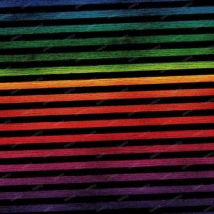Wooden Rainbow Slats 22
