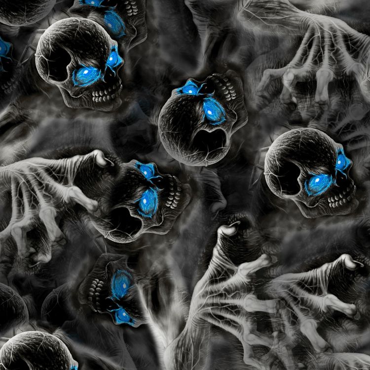 Zombie Grave Blue Eyes