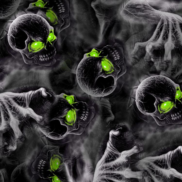 Zombie Grave Green Eyes