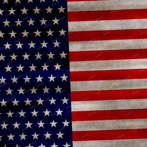 100cmx50cm US Flag Grunge Level 2