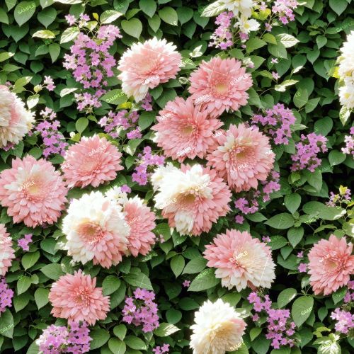 Apricot Dahlias
