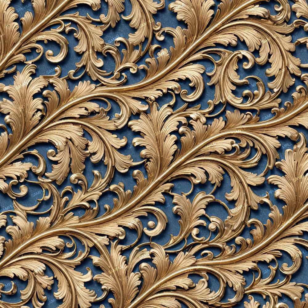 Bronze Acanthus Scrollwork