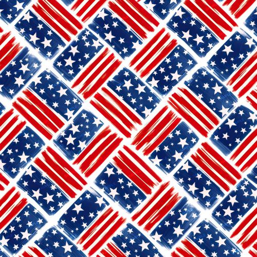 Brush Flags Grid