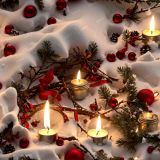 Candles-in-the-Snow
