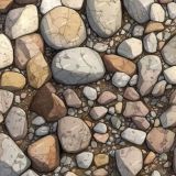 Cartoon-Anime-Ground-Rocks