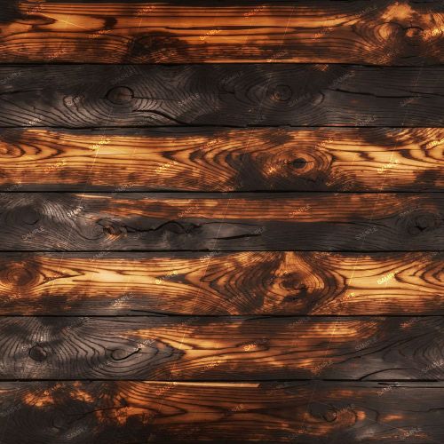 Charred Pine Wood