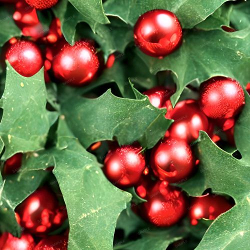 Christmas Holly Decorations