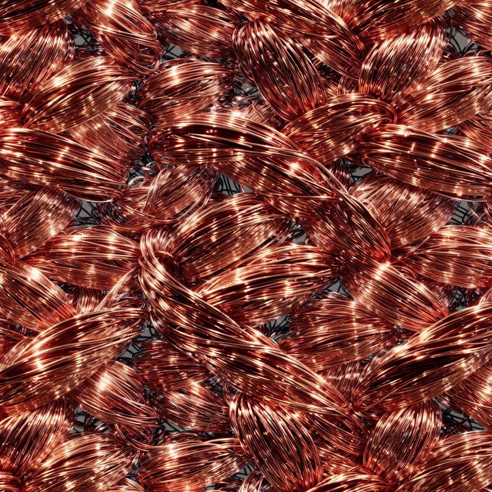 Coils of Copper Wire