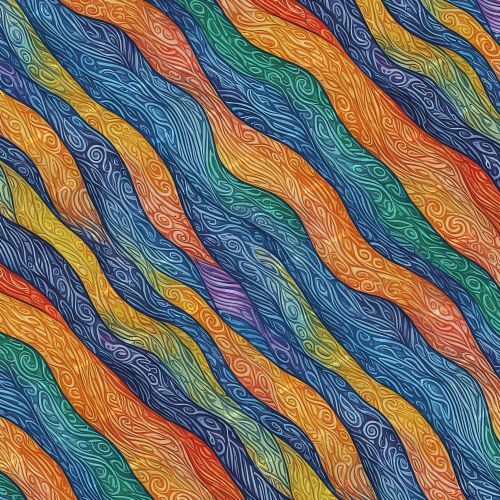 Colored Pencil Waves 43