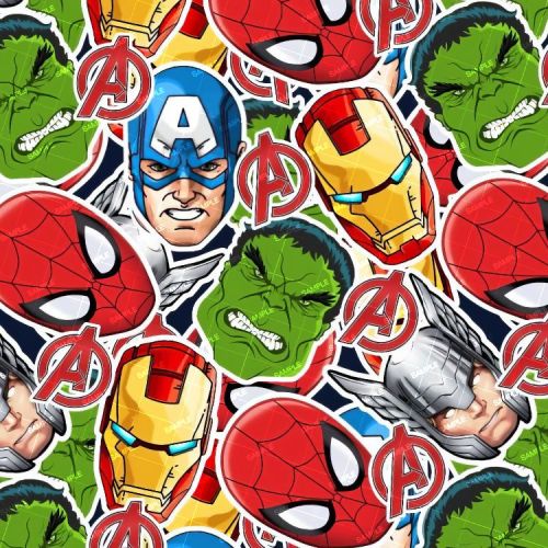 Comic Book Hero Stickers
