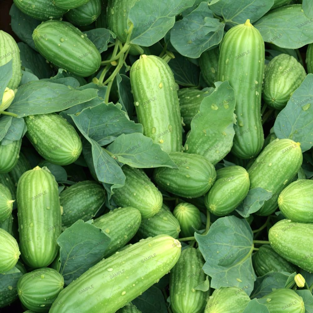 Cucumbers on the Vine