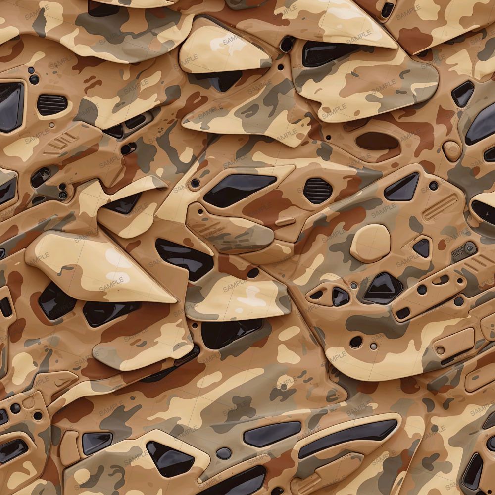 Desert Equipment Camouflage