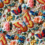Embroidered-Butterflies