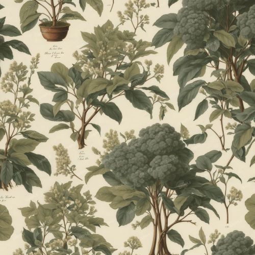 Faux Botanical Illustration
