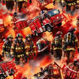 Firemen-at-the-Scene