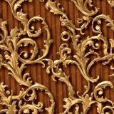 Golden-Scrollwork-on-Mohogany