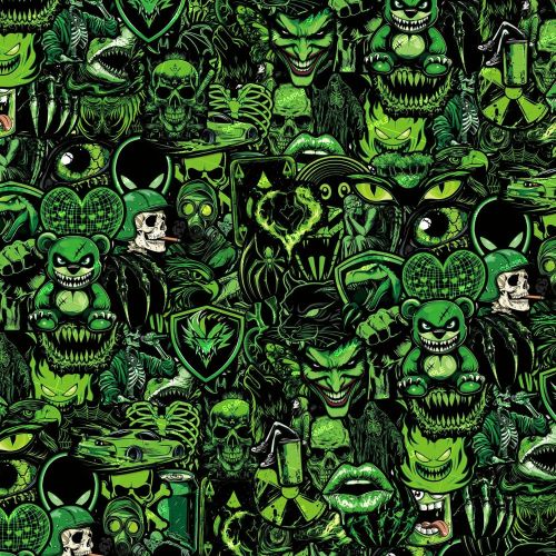 Green Sticker Bomb
