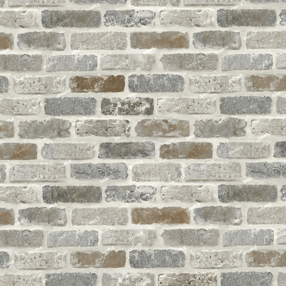 Grey Brick Wall 23