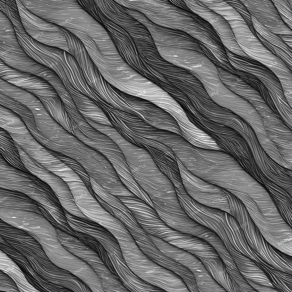 Hand Drawn Pencil Waves 44