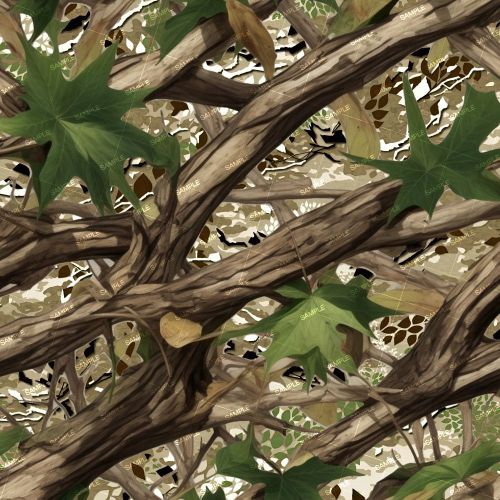 Hand Painted Camouflage 44