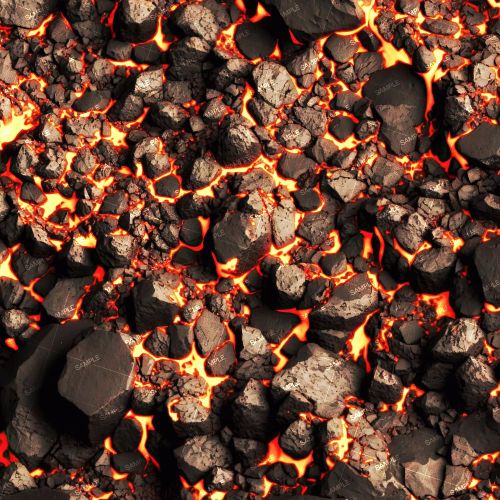 Hot Lava Rocks