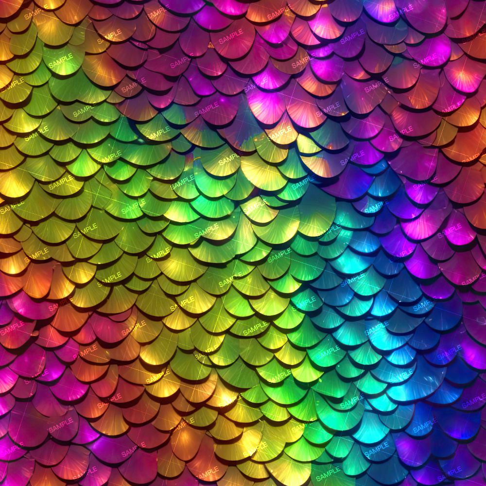 Iridescent Fish Scales 48