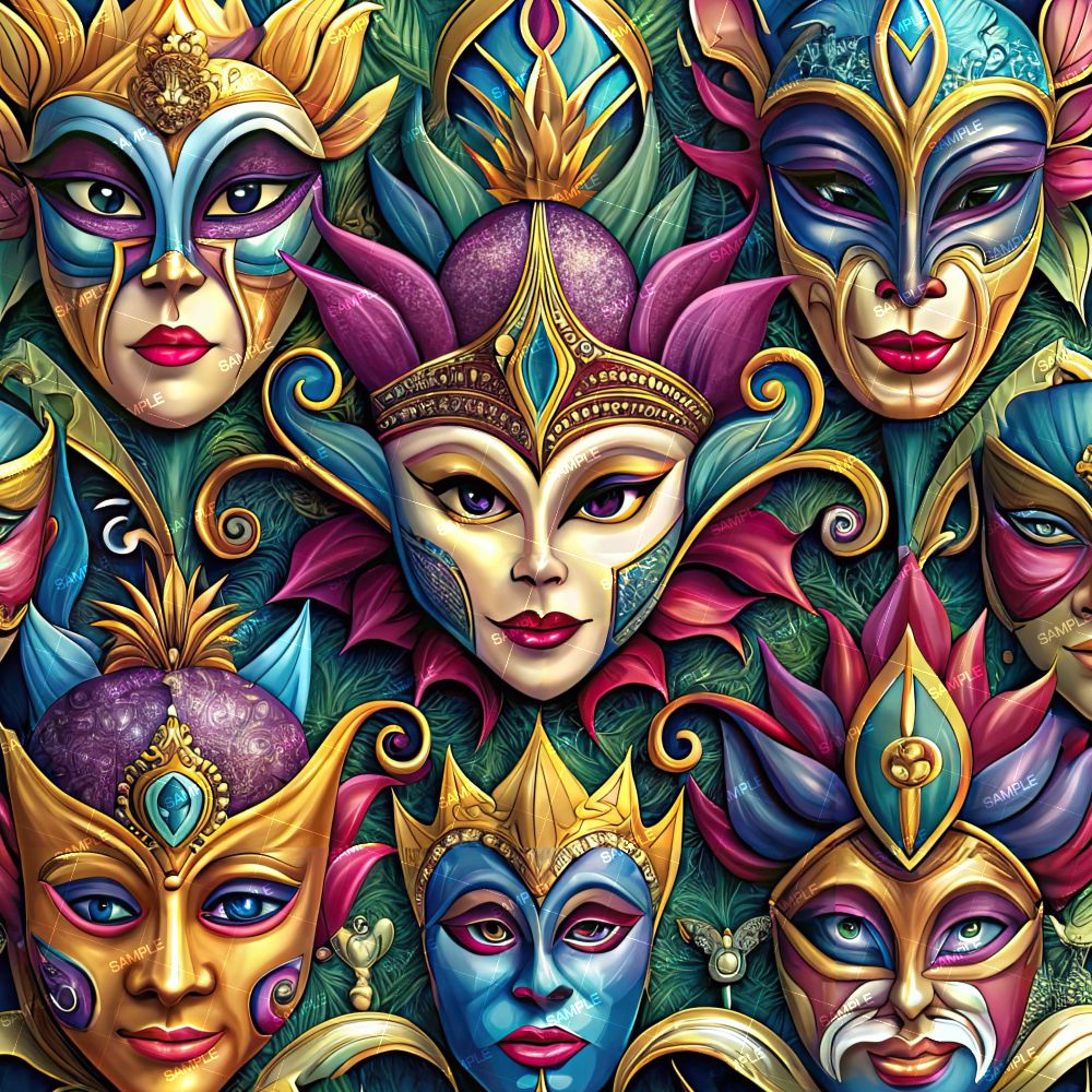 Mardi Gras Masks 33