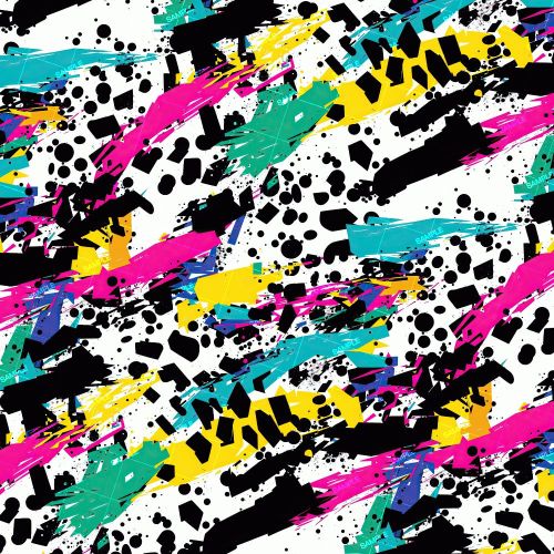 Memphis Style Abstract Graphics 44