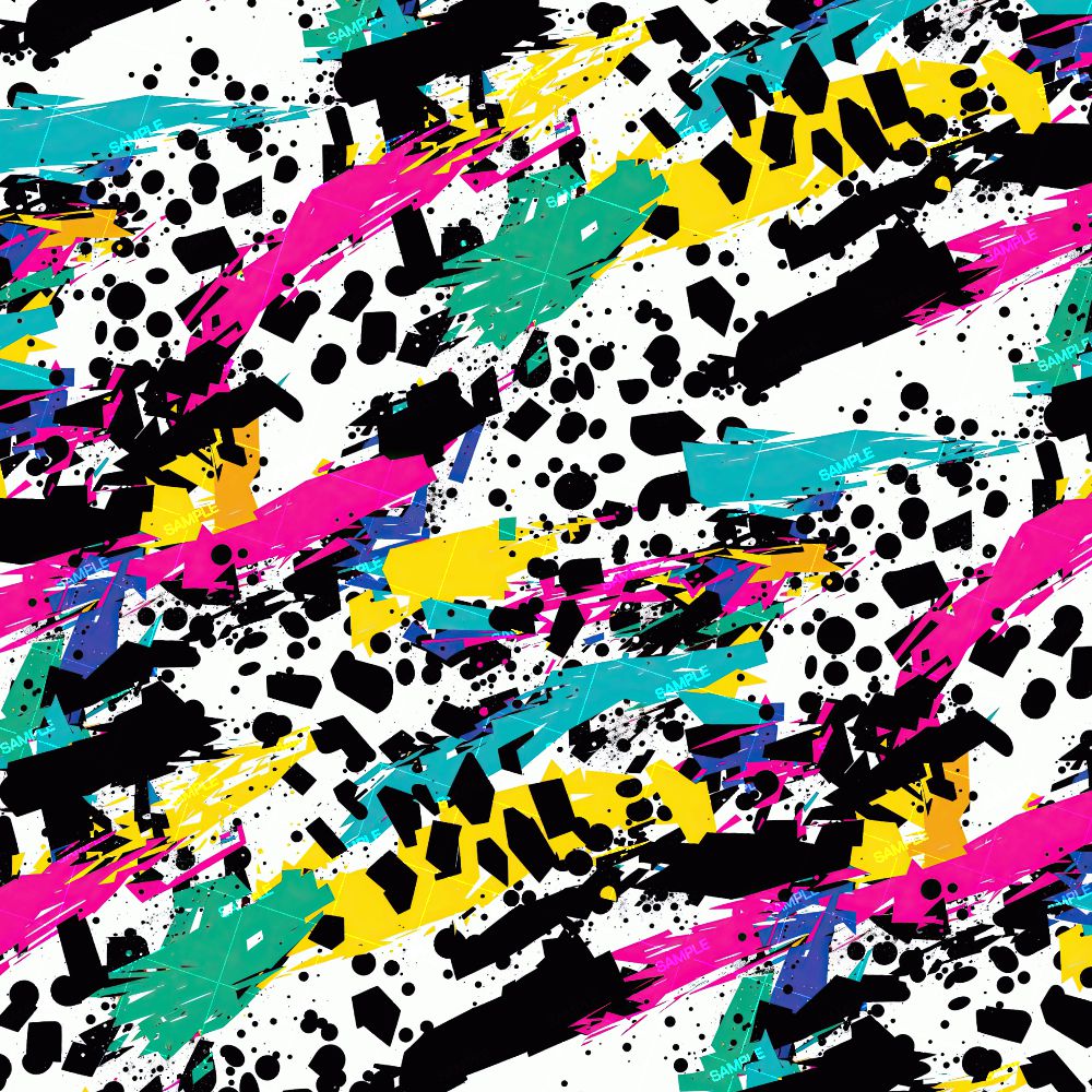 Memphis Style Abstract Graphics 44