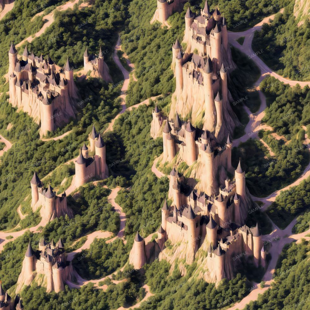 Mountain Castles and Roads