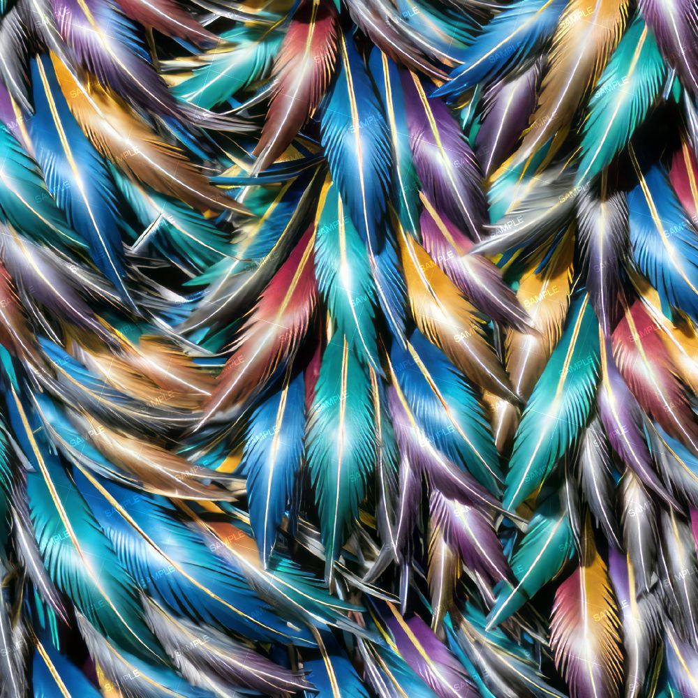 MultiColor Feathers 43
