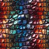 Multicolor-Crocodile-Skin
