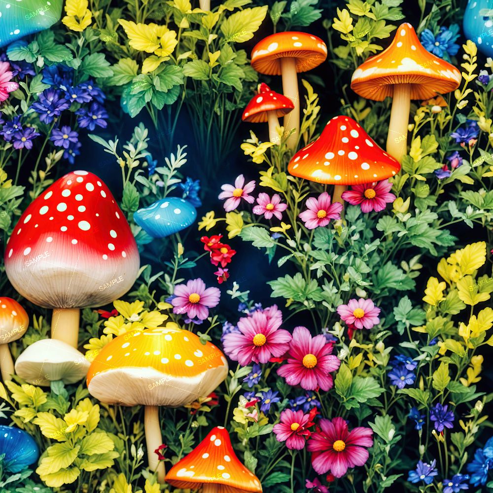 Mushroom Illustration 44