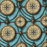 Nautical-Map-and-Compass