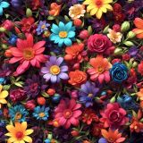 Neon-3D-Flowers-42