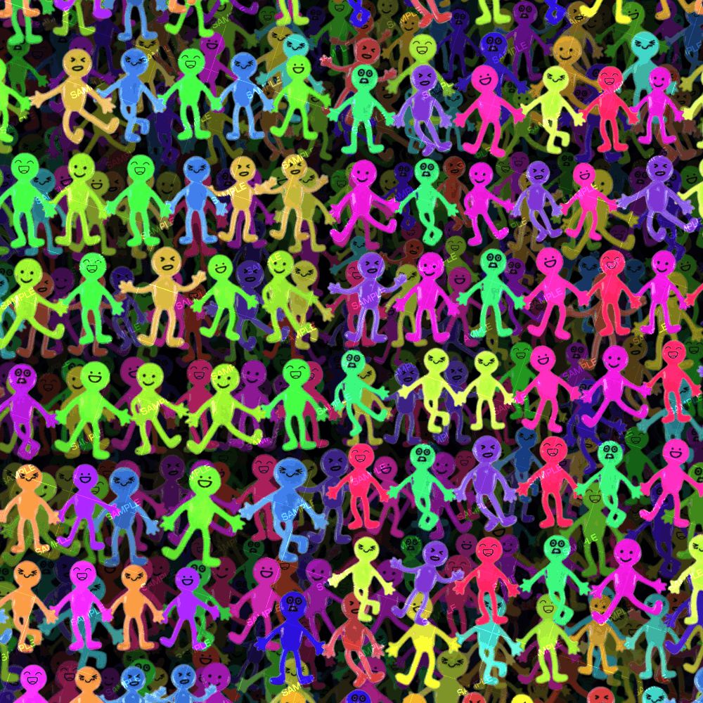 Neon Gummy Guys 22