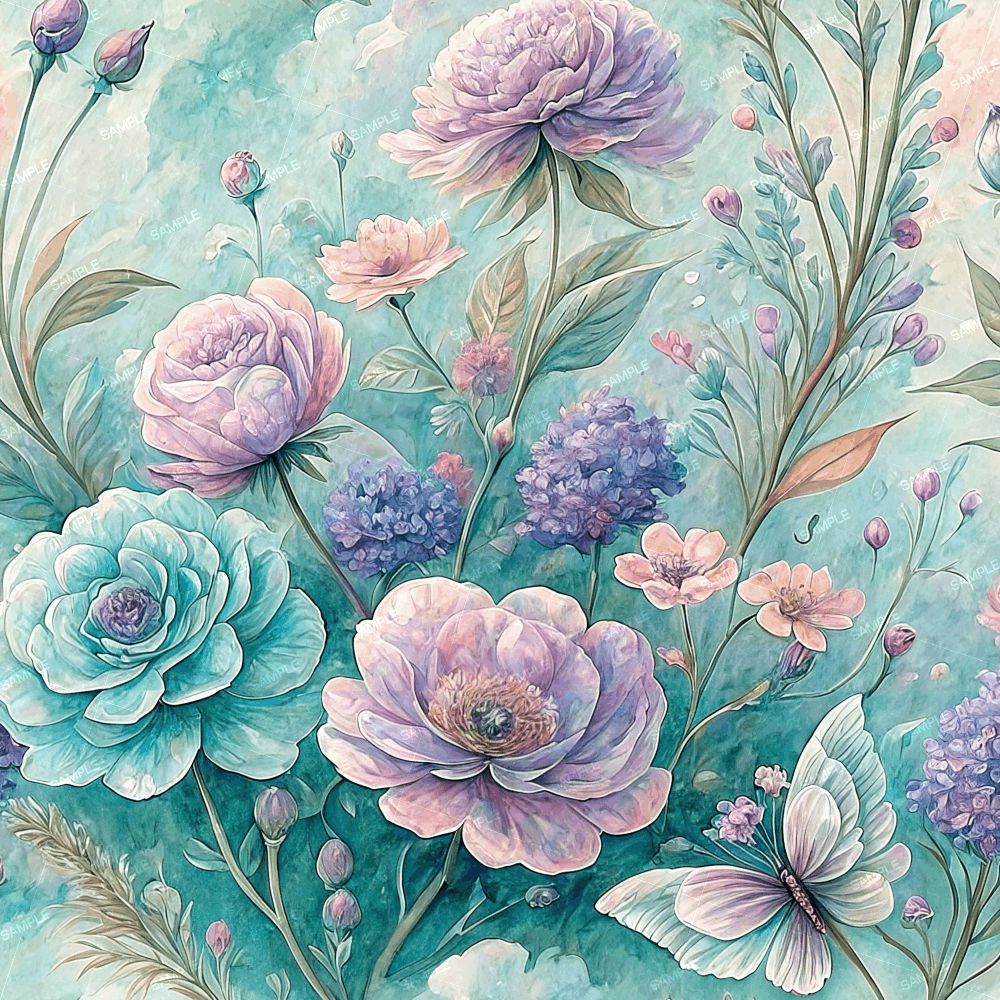 Pastel Flower Painting 45