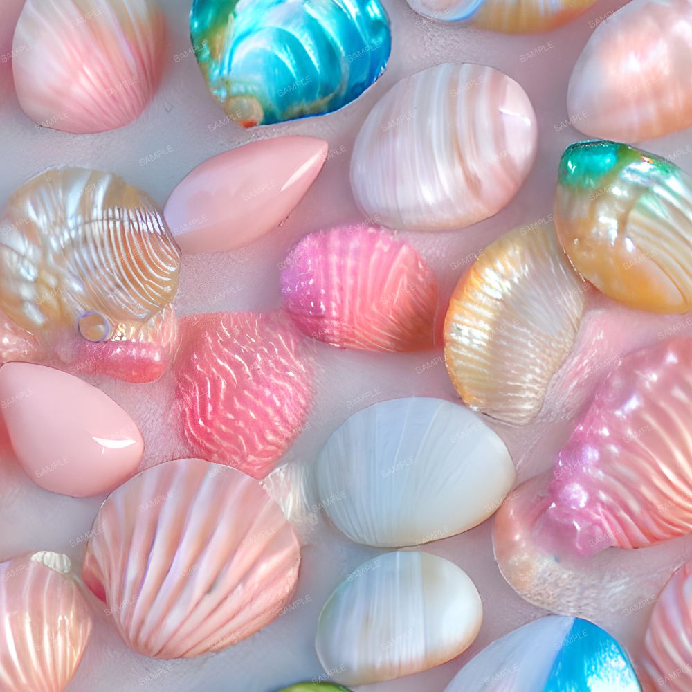 Pastel Seashells