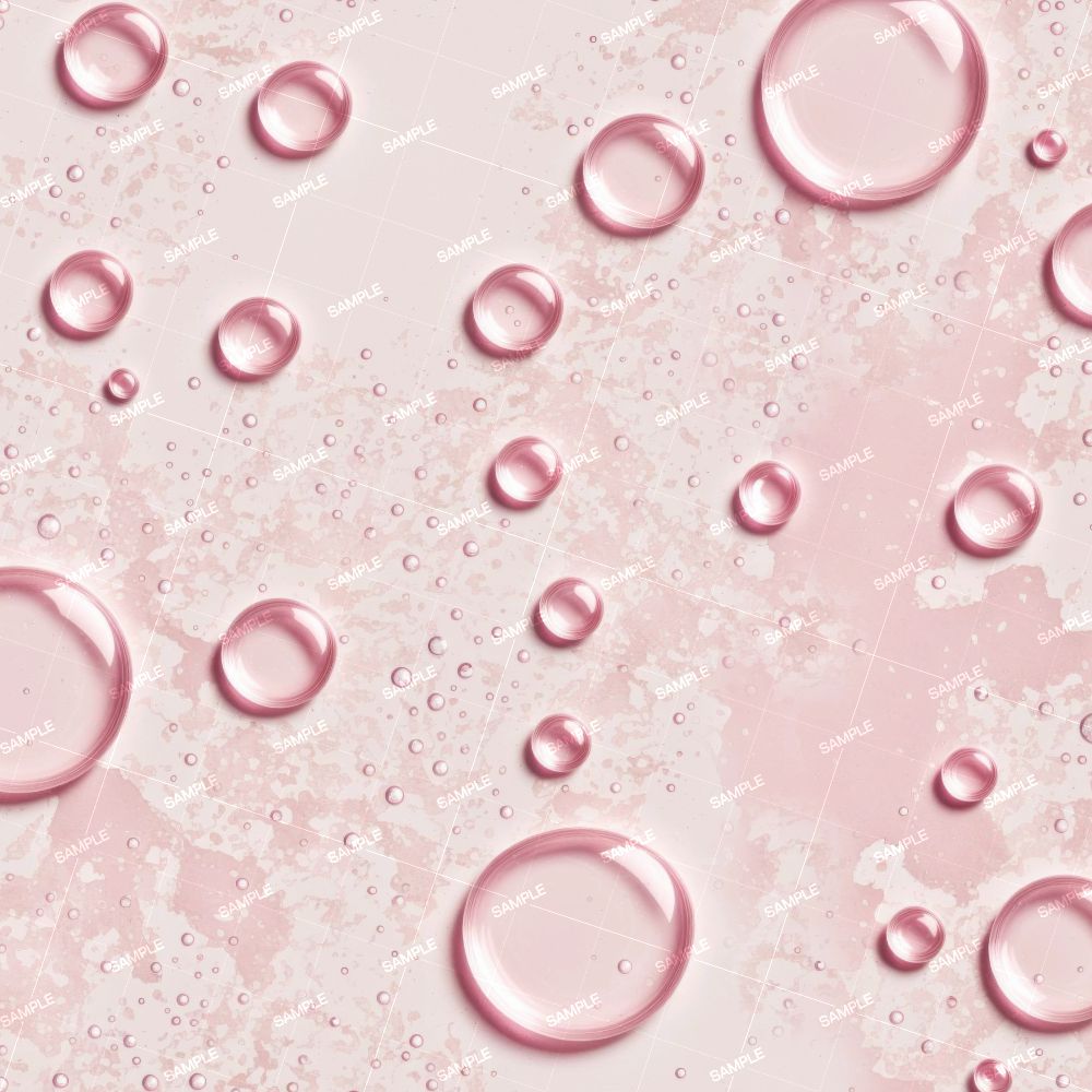 Pink Water Drops