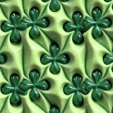 Plastic-Shamrocks
