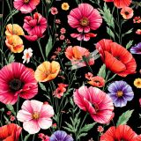 Poppies-and-Dragonflies