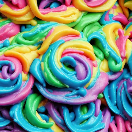 Rainbow Cake Frosting 42
