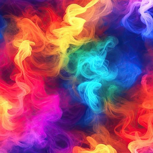 Rainbow Colored Smoke 42