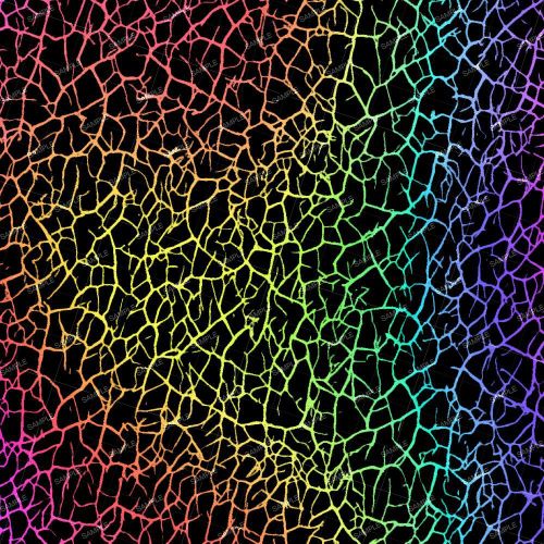 Rainbow Crackle 22