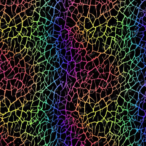 Rainbow Crackle 23