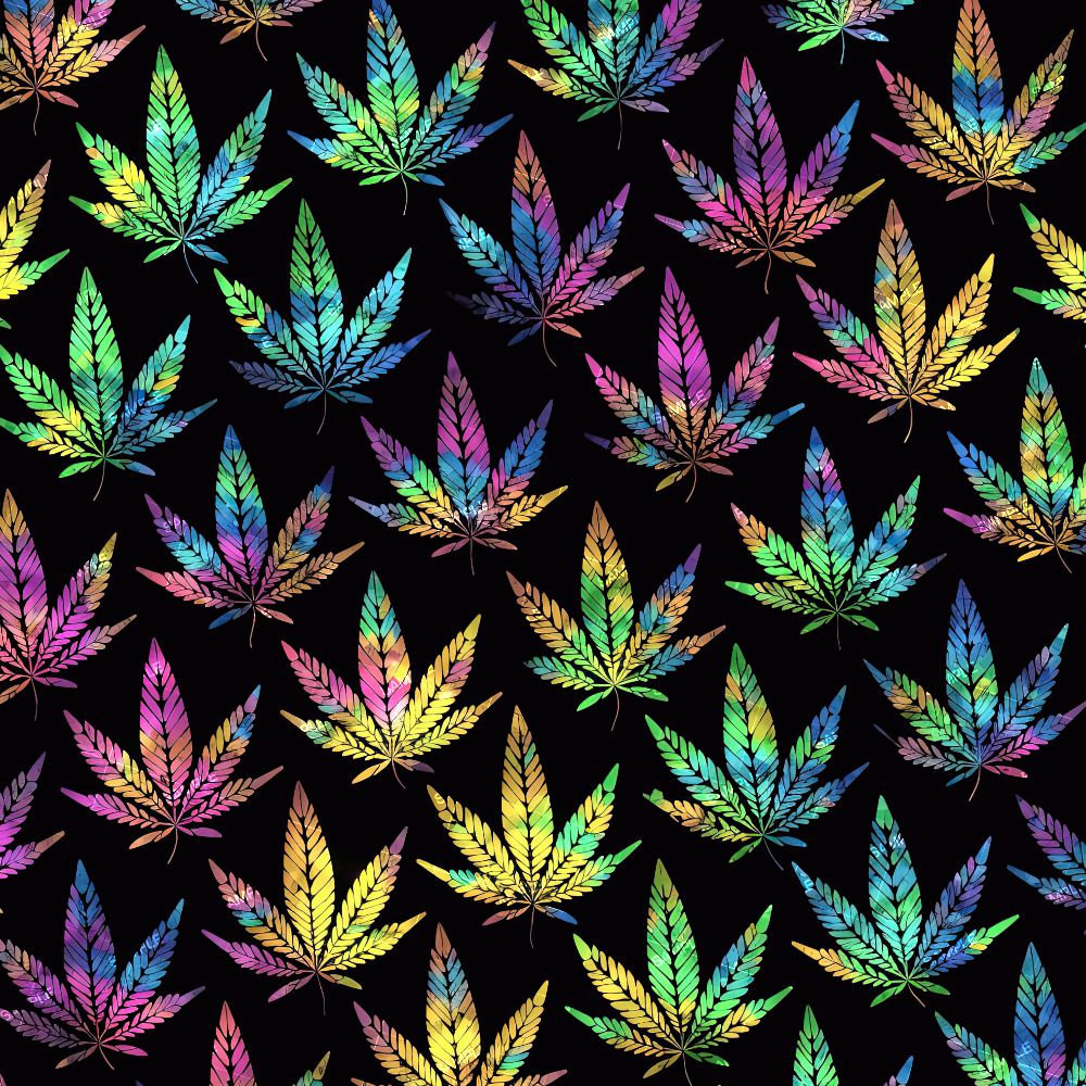 Rainbow Ganja Leaves 26