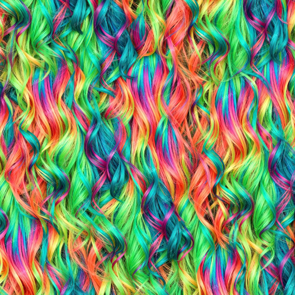 Rainbow Hair