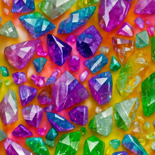 Rainbow Quartz Crystals