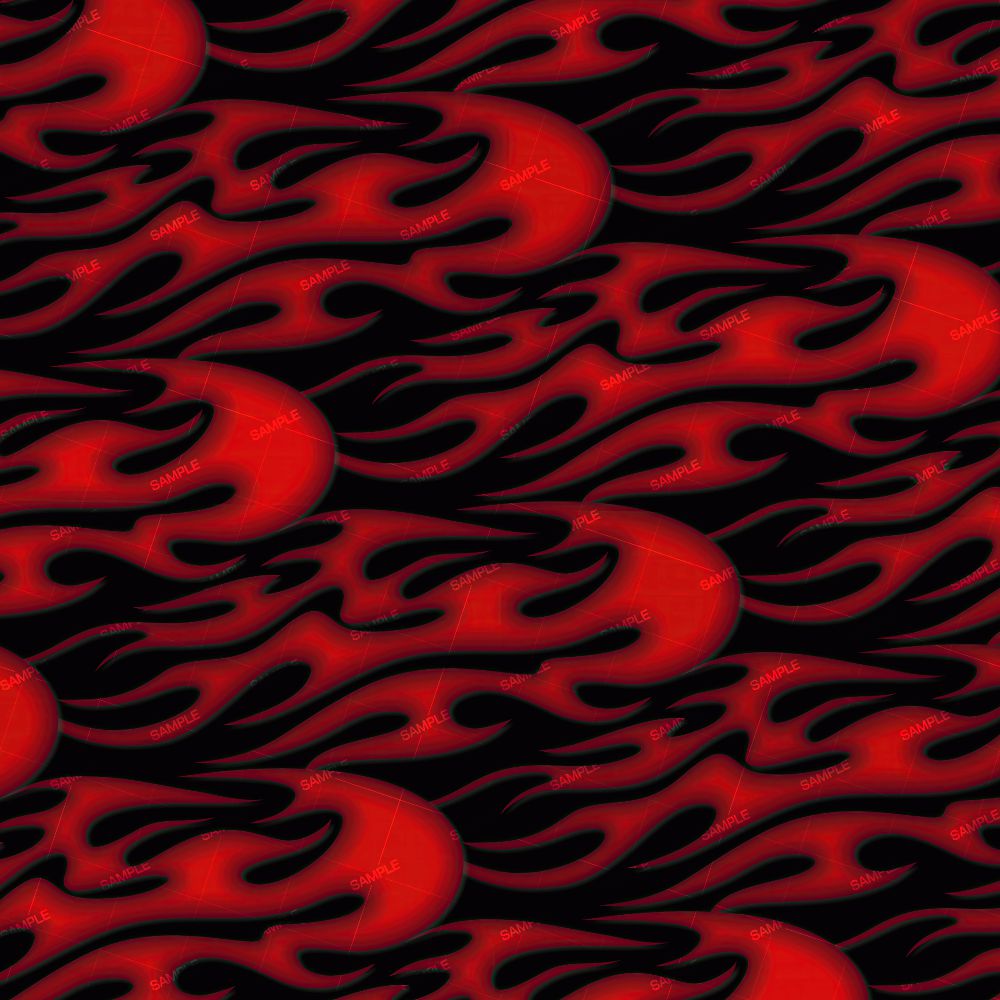 Red Tribal Flames 23